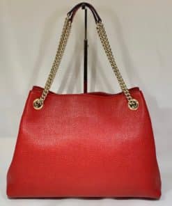 GUCCI Soho Chain Tote in Red 2