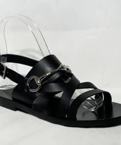 Gucci Juliette Horsebit Strappy Flat Sandal 1