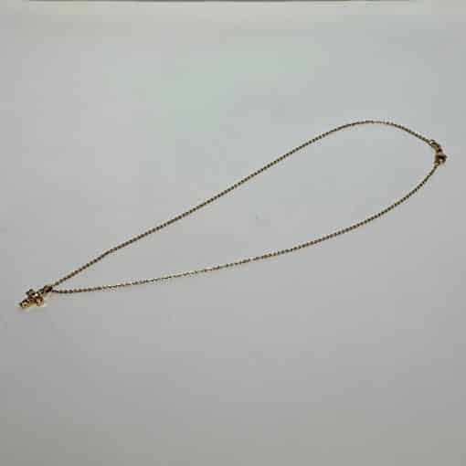 JAMES AVERY 18k Gold Diamond Petite Latin Cross Necklace 1