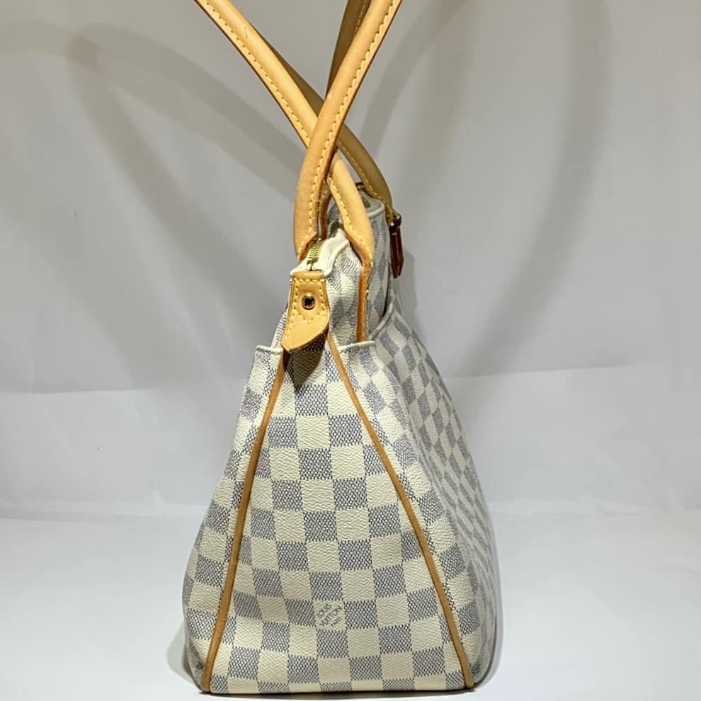Louis Vuitton Damier Azur Figheri GM Tote Bag 858132