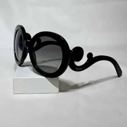 PRADA Baroque Sunglasses SPR 27N Black
