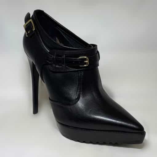 BURBERRY Bridle Ankle Booties in Black 3