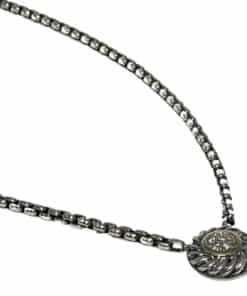DAVID YURMAN Pave Diamond Cookie Necklace in Sterling Silver amp 18k Gold 2