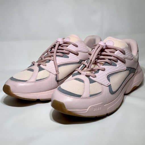 DIOR Mens B24 Sneakers in Pink 3