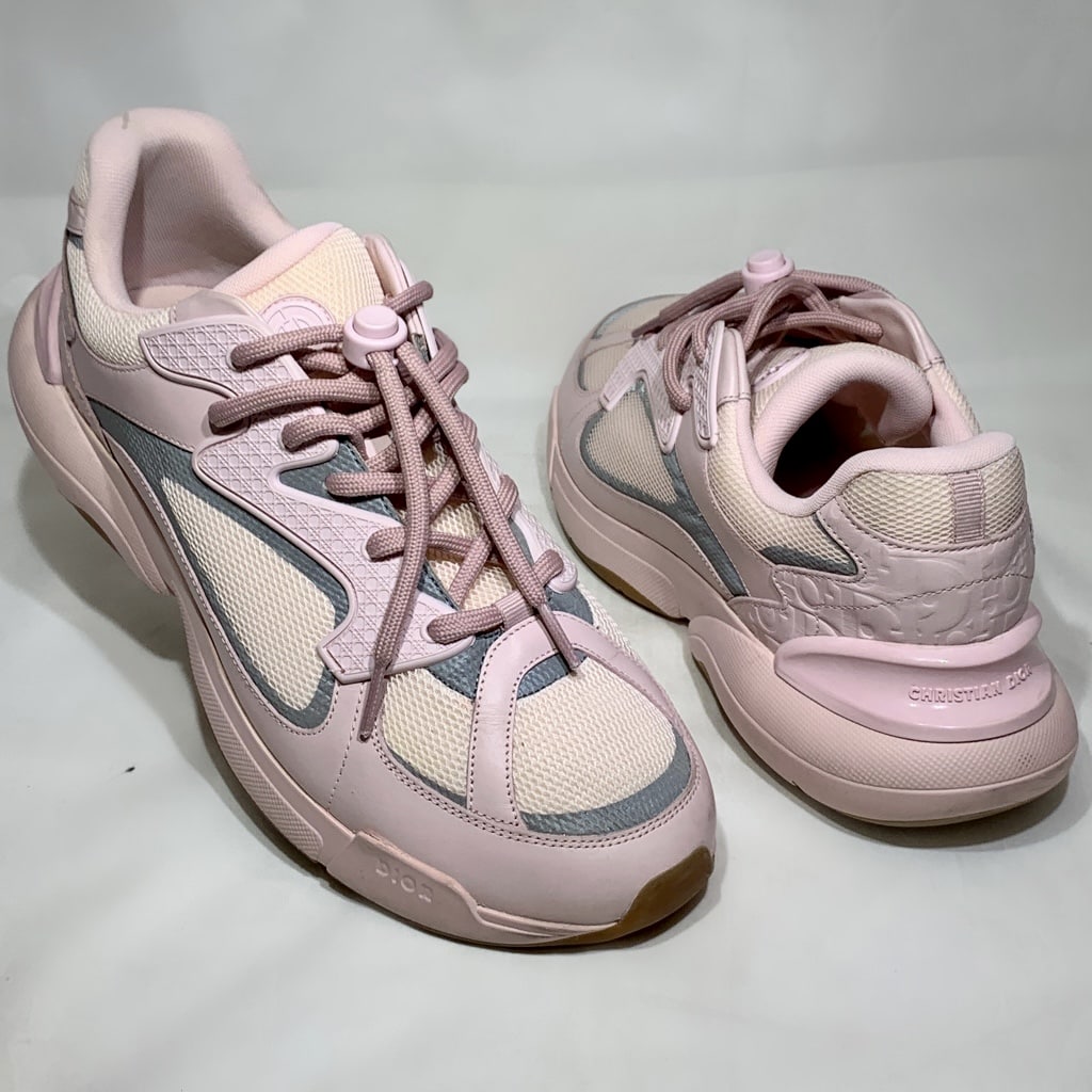 DIOR Men's B24 Sneakers in Pink 11/44 - More Than You Can Imagine