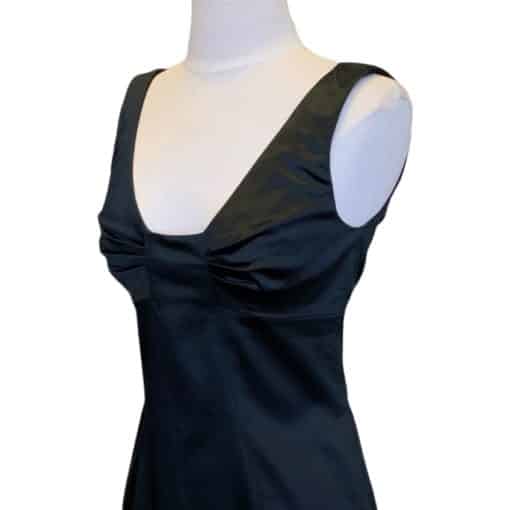 DOLCE GABBANA Midi Cocktail Dress in Black 1