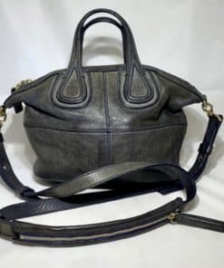GIVENCHY Micro Nightingale Crossbody Handbag in Gray 4