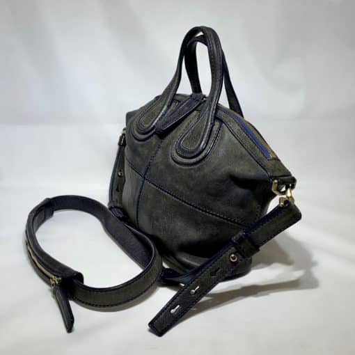 GIVENCHY Micro Nightingale Crossbody Handbag in Gray 5