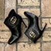 GUCCI GG Buckle Ankle Bootie