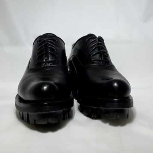 PRADA Lug Sole Lace Up Shoes in Black 3