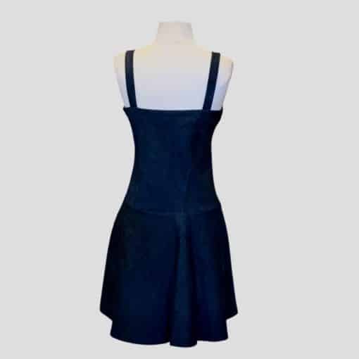 RAOUL Denim Dress in Dark Blue 4 1