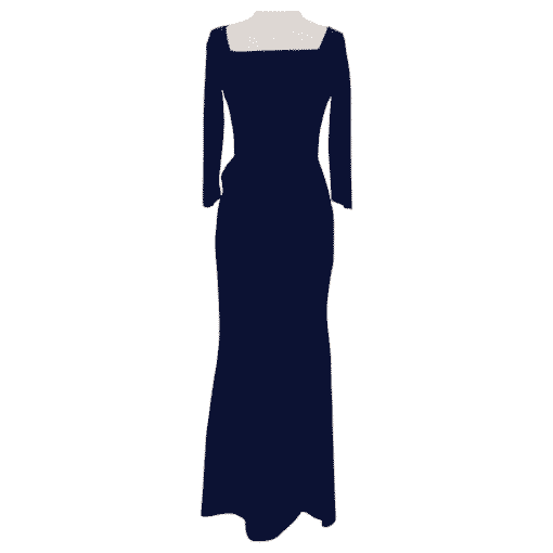 CHIARA BONI Slit Detail Evening Gown 2