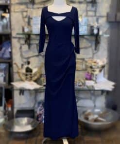 CHIARA BONI Slit Detail Evening Gown