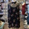 CINQ A SEPT Floral Mini Dress in Black