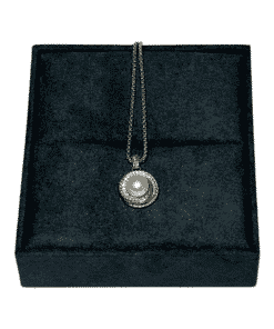 DAVID YURMAN Crossover Pearl Pendant Diamond Necklace 3