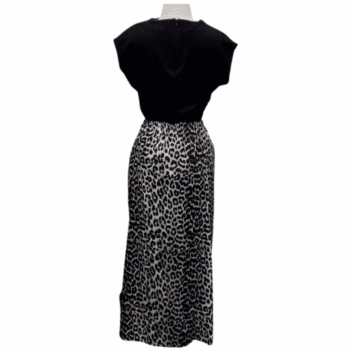 GANNI Leopard Print Sarong Skirt 2 5