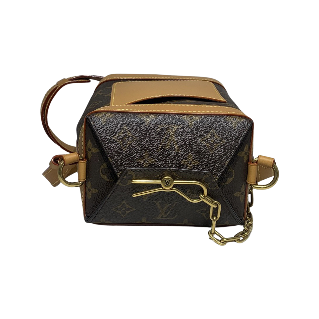 Louis Vuitton Legacy Milk Box Bag Monogram Canvas Brown 71525103