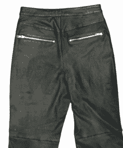 LPA Leather Moto Pants in Black 2