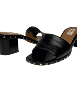 VALENTINO Rockstud Slide Sandal Heel 39 3