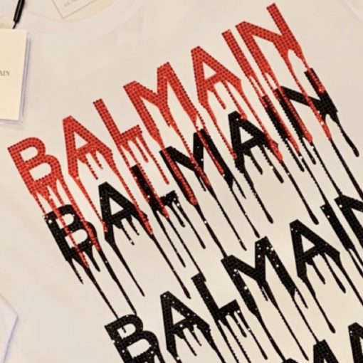 BALMAIN Crystal T-shirt (XL) 3
