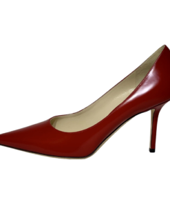 JIMMY CHOO Red Leather Pumps (39) 8