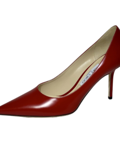 JIMMY CHOO Red Leather Pumps (39) 9