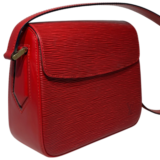 LOUIS VUITTON Epi Buci Shoulder Bag in Red 2