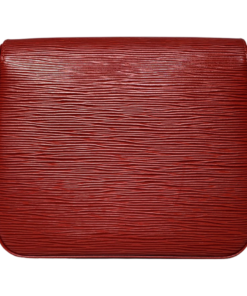LOUIS VUITTON Epi Buci Shoulder Bag in Red 7