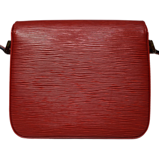 LOUIS VUITTON Epi Buci Shoulder Bag in Red 4