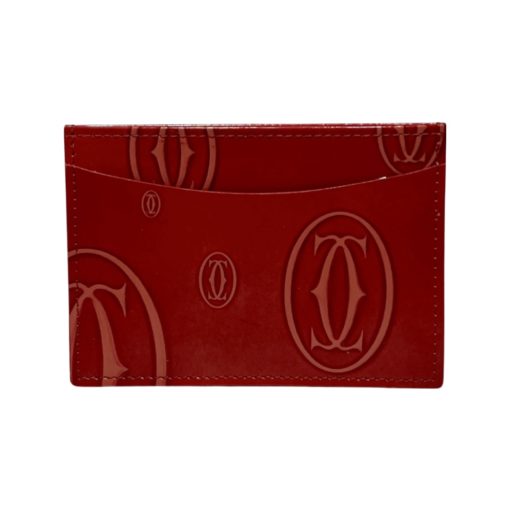 CARTIER Card Case in Red 1