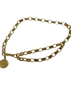CHANEL Medallion Link Belt Necklace 7