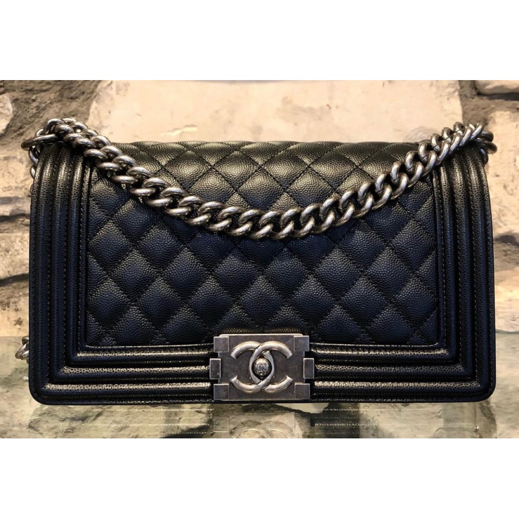 CHANEL Medium Boy Bag in Black - More Than You Can Imagine