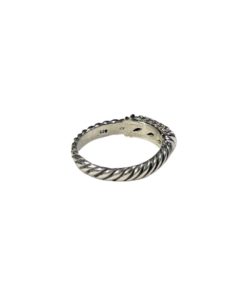 DAVID YURMAN Diamond Cable Ring in Silver 7