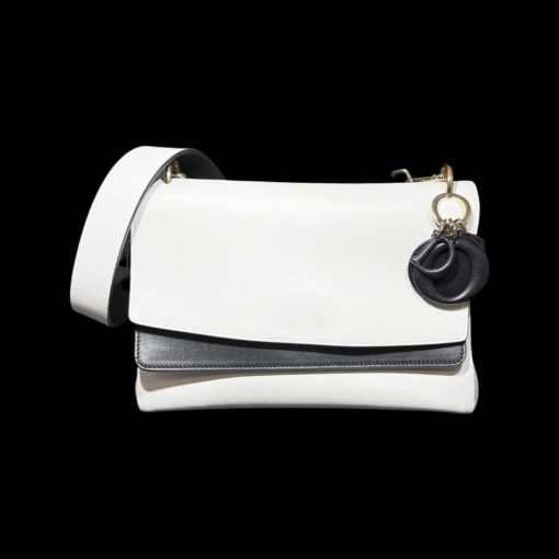 DIOR Be Dior Shoulder Bag in White and Black 5