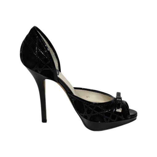 DIOR Cannage D'Orsay Quilted Pumps in Black (35.5) 3