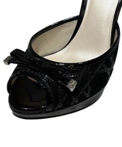 DIOR Cannage D'Orsay Quilted Pumps in Black (35.5) 10