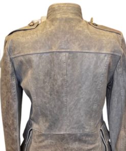 DOLCE & GABBANA Button Leather Jacket (8/44) 7