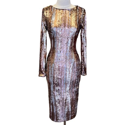DRESS THE POPULATION Sequin Dress (Small) 1