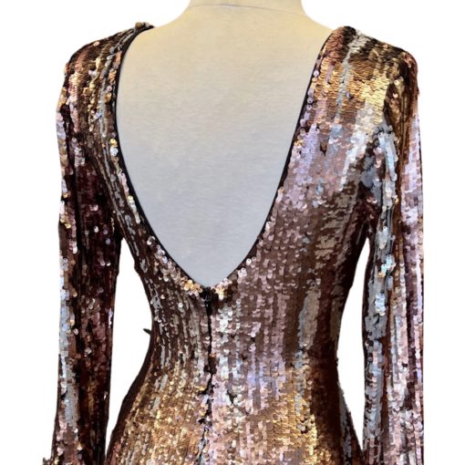 DRESS THE POPULATION Sequin Dress (Small) 3