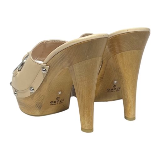 GUCCI Horsebit Mule Sandal in Blush (38) 4