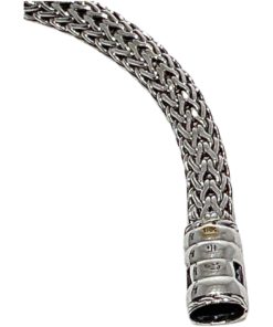 JOHN HARDY Chain Bracelet in Sterling Silver and 18k Gold 8