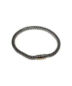 JOHN HARDY Chain Bracelet in Sterling Silver and 18k Gold 9