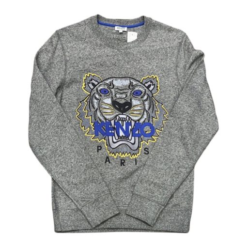 KENZO Tiger Sweatshirt in Gray (Small) 1