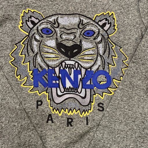 KENZO Tiger Sweatshirt in Gray (Small) 2