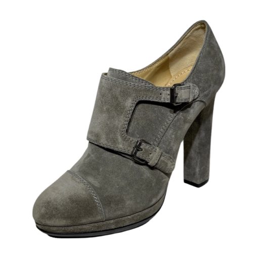 LANVIN Suede Booties in Taupe (39.5) 4