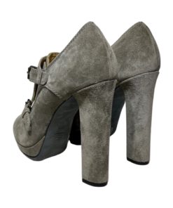 LANVIN Suede Booties in Taupe (39.5) 12