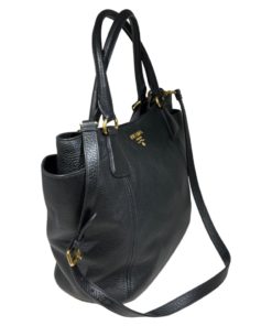 PRADA Twin Pocket Tote Bag in Black 9