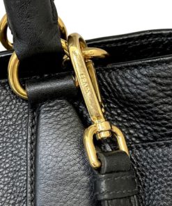 PRADA Twin Pocket Tote Bag in Black 11