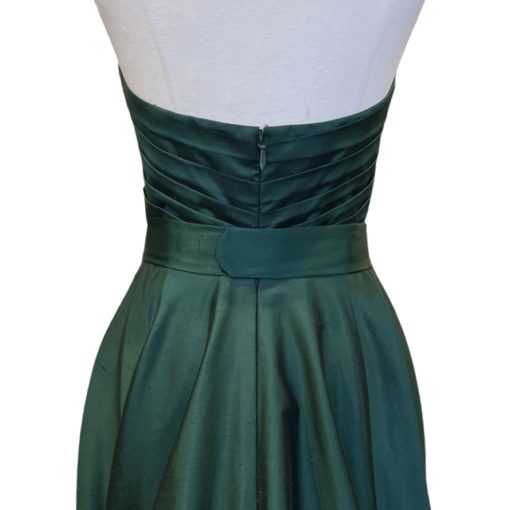 ROMONA KEVEZA Strapless Gown in Emerald (6) 4