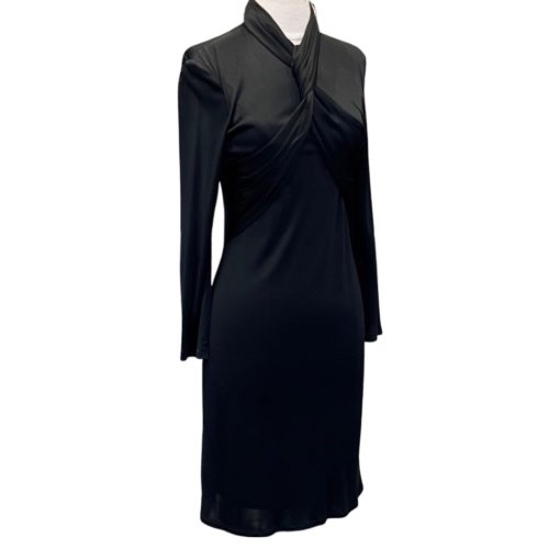VERSACE Jersey Dress in Black (6) 4